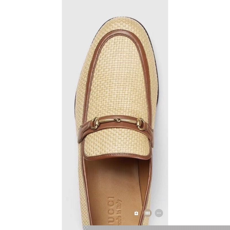 G*u*i leather shoes
